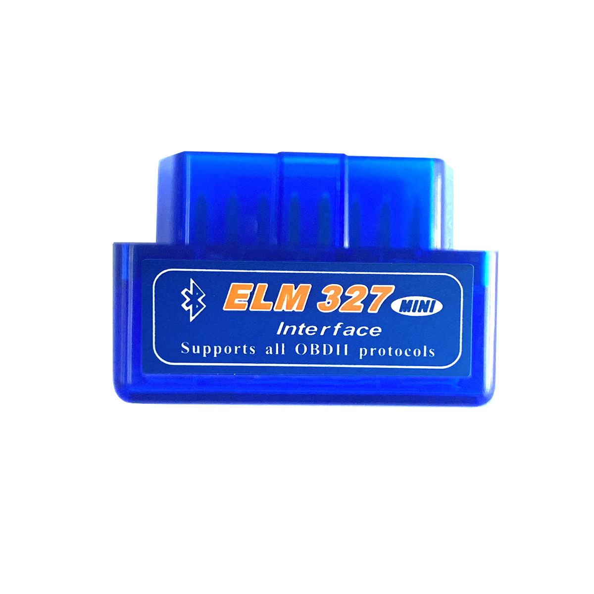 蓝色 elm327 V2.1 obd2 热销款mini OBDII  蓝牙汽车诊断仪