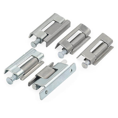 Stainless steel new foundation hinge detachable hinge hidden door hinge distribution box welding hinge iron box latch
