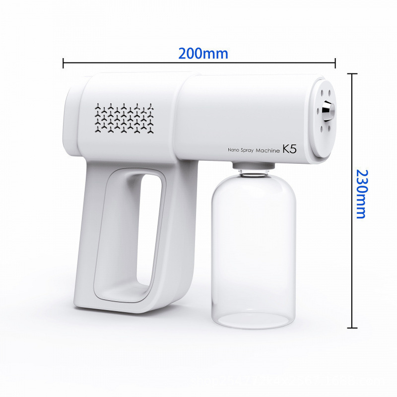 电动喷雾器手持高压小型酒精纳米雾状喷枪家用加湿降尘两用喷|undefined