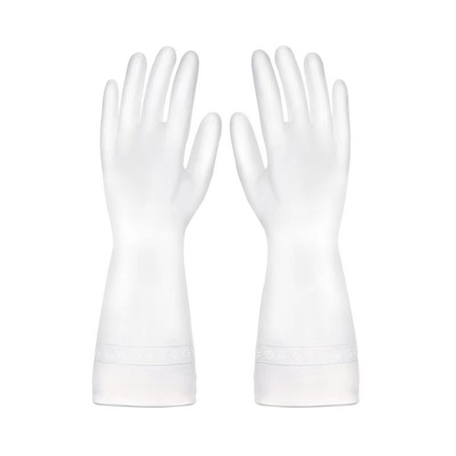 Nitrile Kitchen Rubber Dishwashing Gloves Wholesale Latex Household Cleaning Gloves Plastic Oxford Waterproof Durable Type
