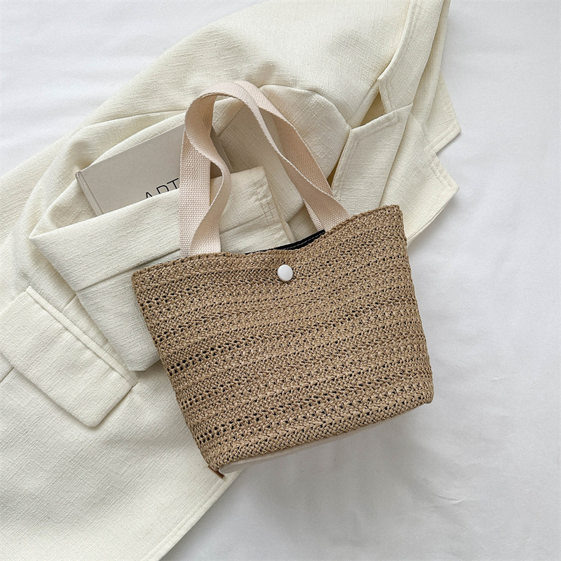 Bolso de moda de gran capacidad de trenzado de moda 2024 primavera nuevo estilo versátil bolso de hombro brazo bolso especial