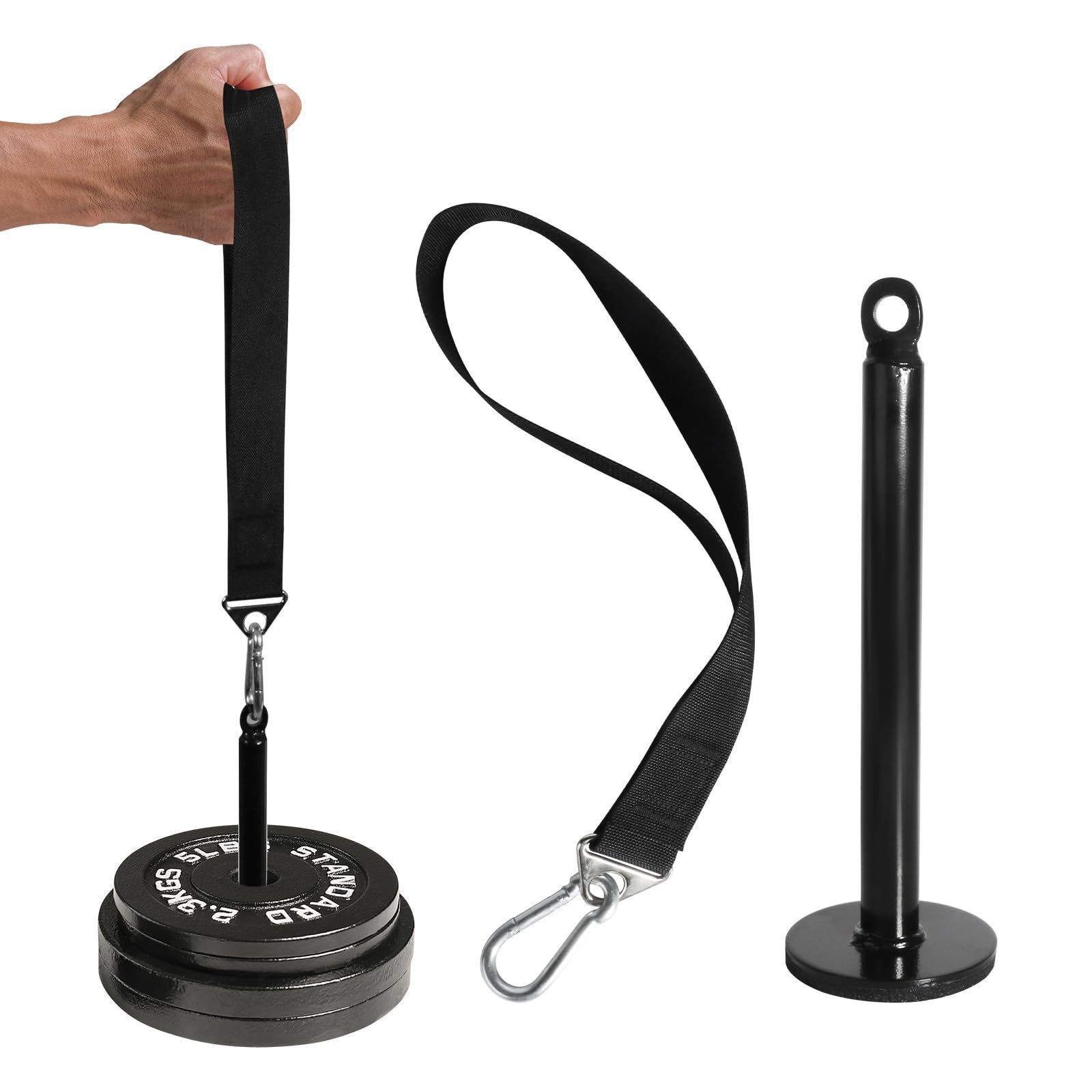 尼龙手指和拇指环手和手臂强化器 铃片托盘杠铃片架负重杆负重托