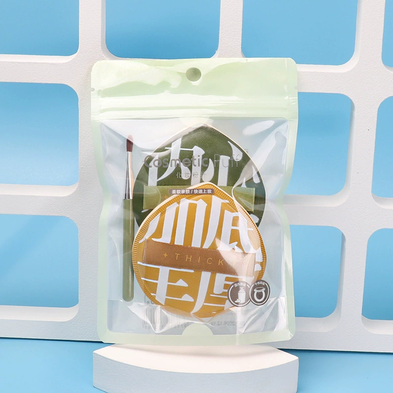 Acrylic soft heel, cotton cosmetic sponge