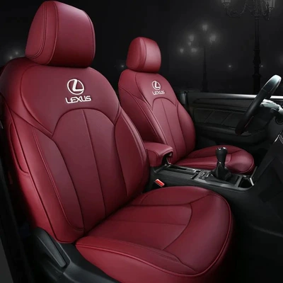 All-Inclusive Seat Cover – Modelə uyğun (Original) oturacaq örtükləri - burgundy-standard-edition-five-seats-nappa-leather-fully-surrounded-front-and-rear-rows
