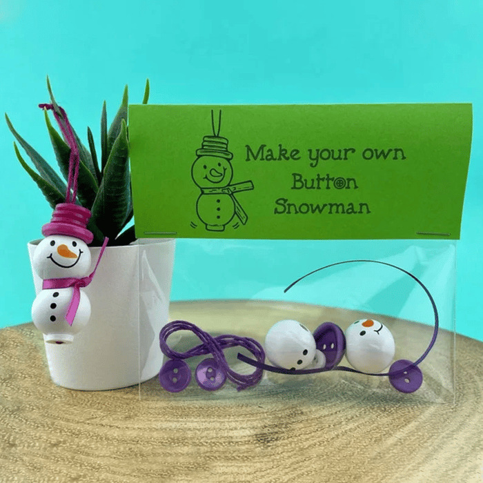 跨境DIY Button Ornament Kits圣诞节手工制作可爱纽扣装饰套件|undefined