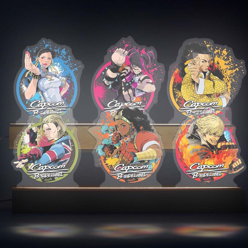 Street STREET Overlord FIGHTER Street Fighter 6 Luke Fighting Game Surrounding Acrylic Long Nightlight