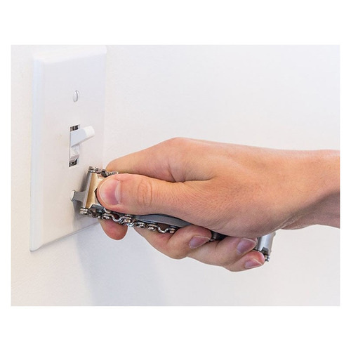 Follower Wearable Multi-Tool Bracelet Metal Screwdriver Wild Survival Stainless Steel Watch Strap