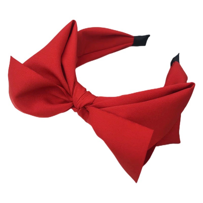 Venta al por mayor de fábrica 2022 diadema de arco caliente transfronterizo europeo y americano diadema de temperamento de horquilla de moda de estilo coreano de ala ancha para mujer