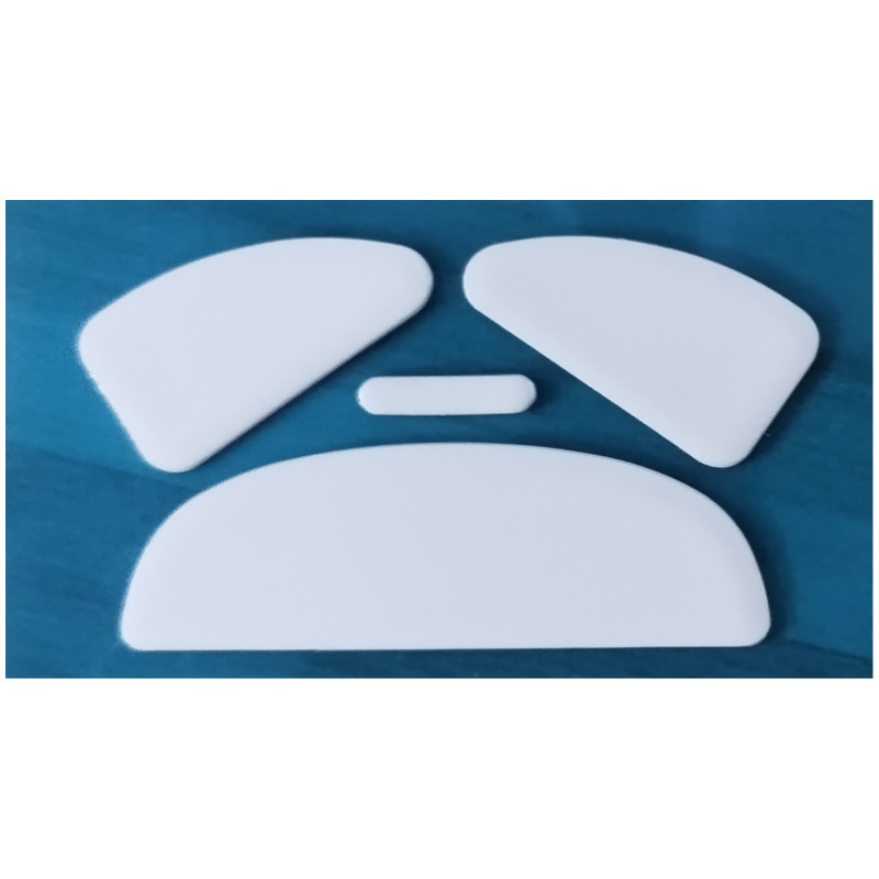 Adecuado para el parche para el pie del ratón Heijue AJ199 159, suave y resistente al desgaste, versión de hielo AJ179V2, parte inferior de arco de repuesto AJ179