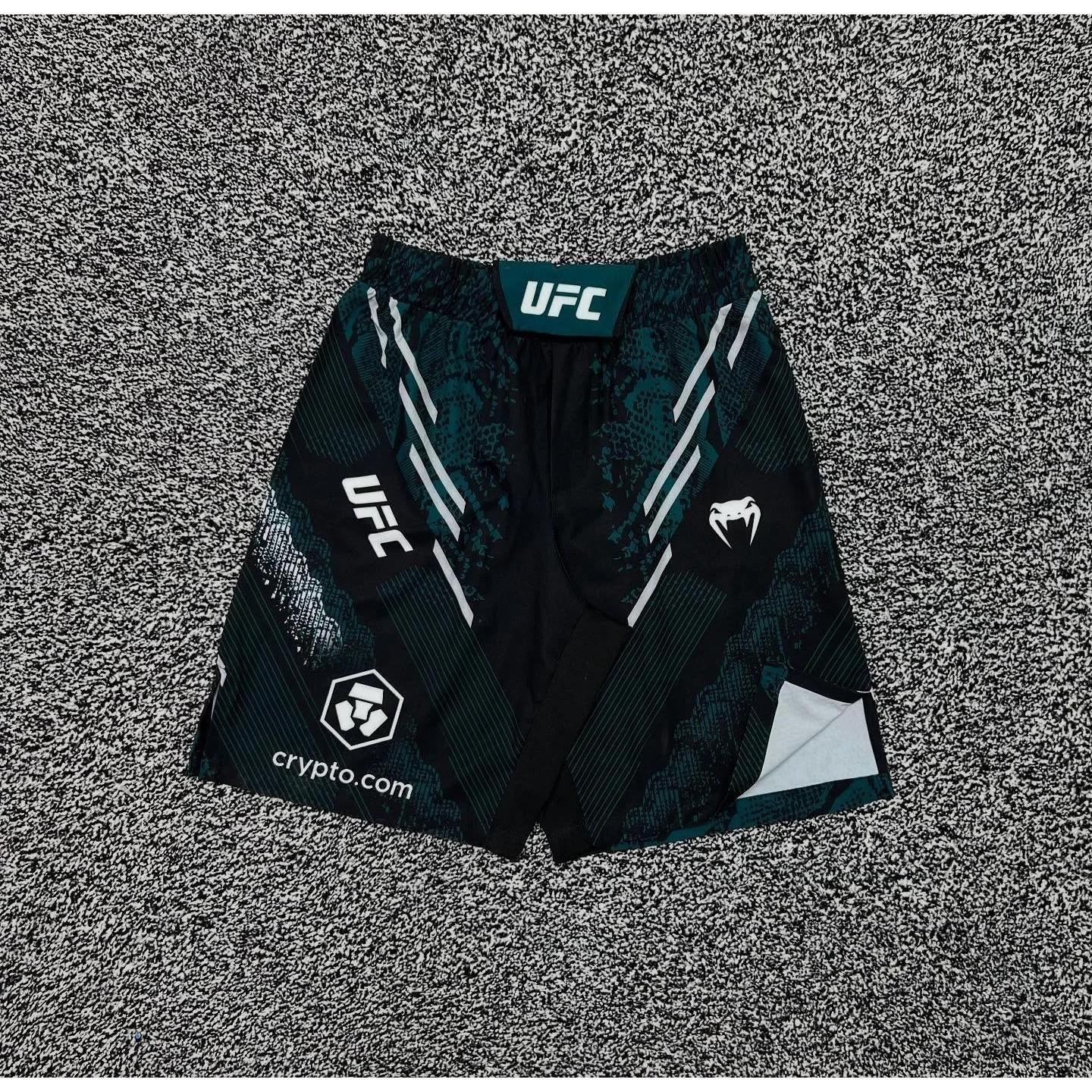 Other UFC Shorts Quick Dry Teal Black