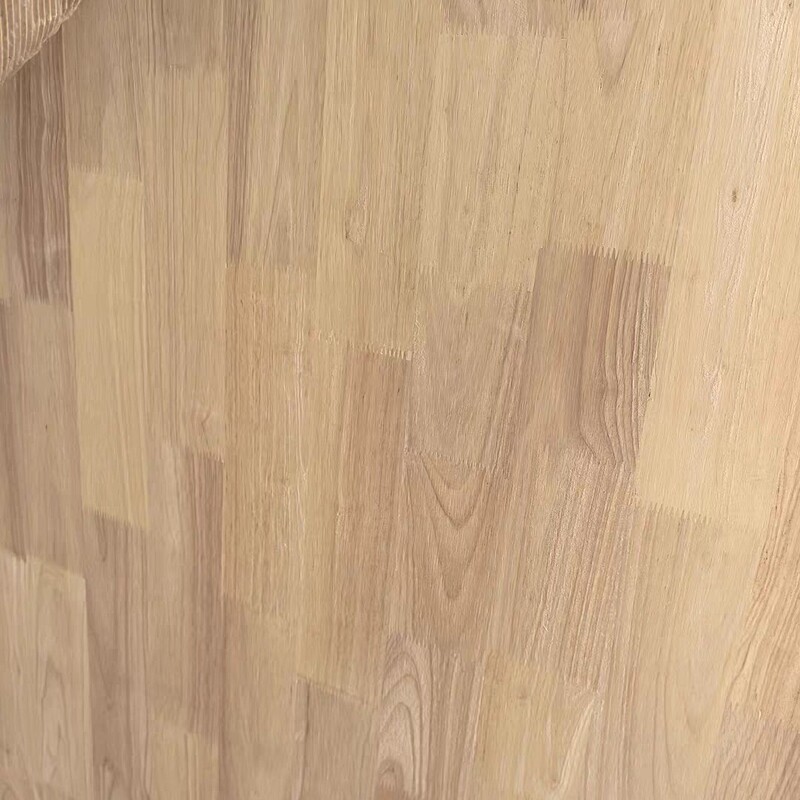 Natural Eco-Friendly Thai Rubberwood Finger-Jointed Solid Wood Board, In-Stock Factory Price Supply, Wardrobe E0 Grade Uv Paint-Free Board