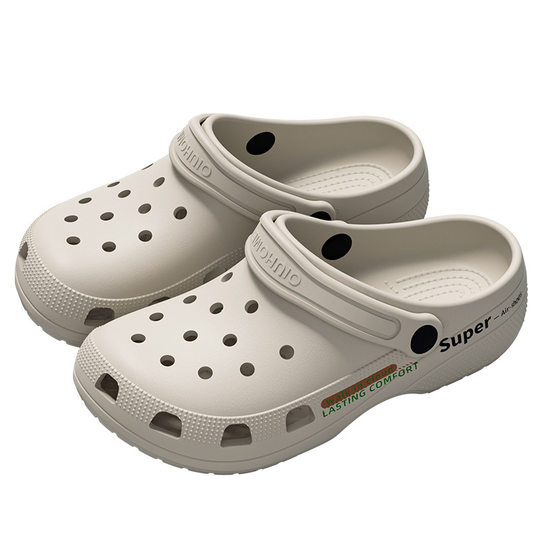 Jielia operating room slippers men's 2025 new summer eva non-slip wear-resistant nurse baotou hole shoes women
