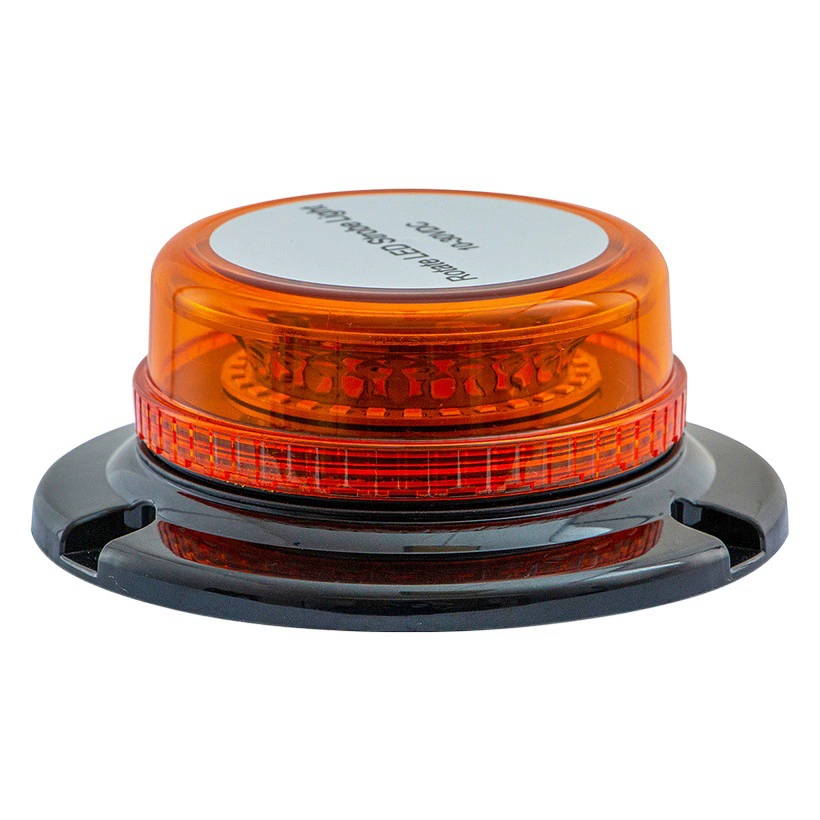 Светодиодная Автомобильная сигнальная лампа с широким напряжением тока поворотная вспышка Крышка ПК круглая сигнальная лампа шарик лампы высокой яркости