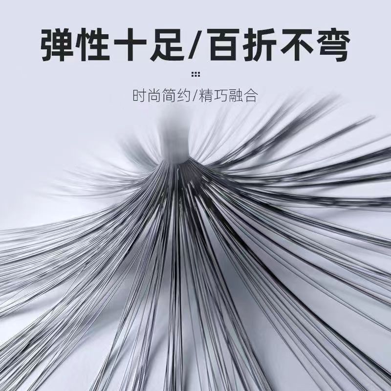 不锈钢锅刷新款大号清洁厨具不藏污厨房家用洗锅神器钢丝长刷子|undefined