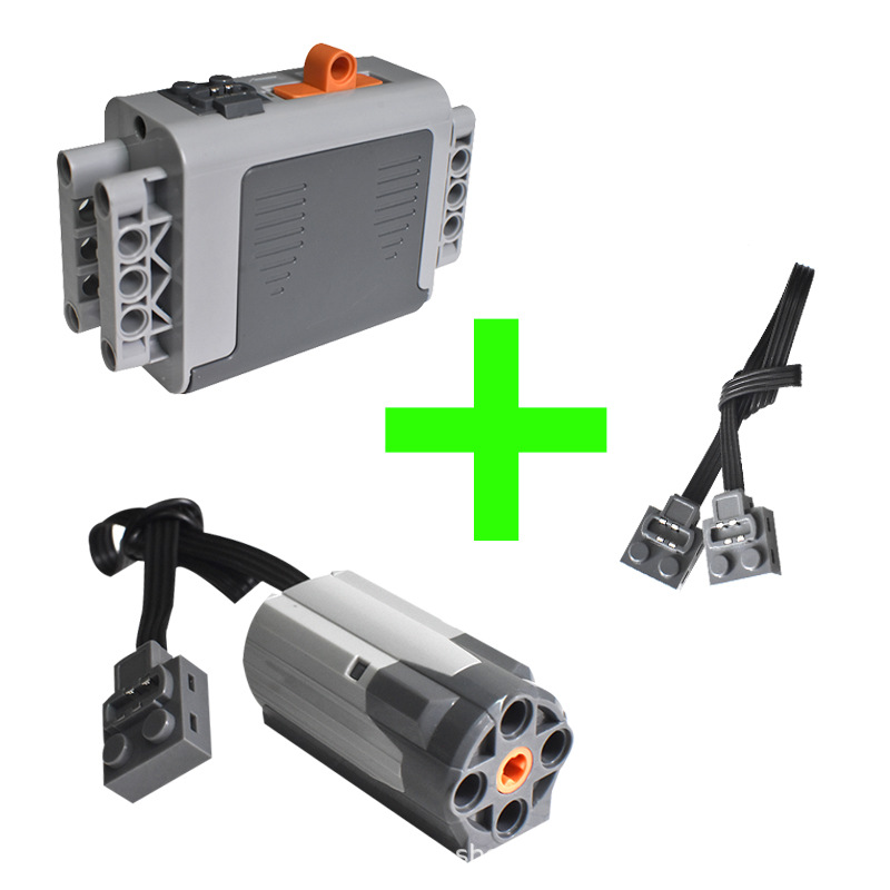 Батарейный отсек № 5 + двигатель M + Удлинительный кабель