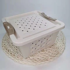 Fern Box Transport Container for Hamsters, Thickened, Breathable, Perforated — Live Hamster & Golden Hamster Transport Cage, Packing Cage Available