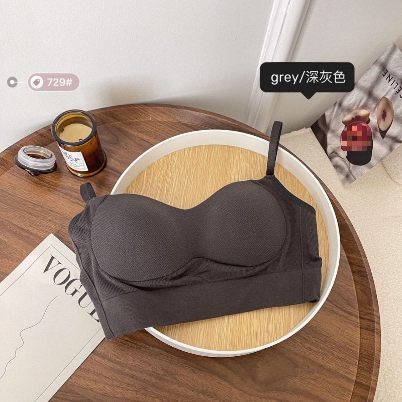 Pure Lust Style フレンチオールインワン美背中チューブトップ露出防止胸パッド下着ボトムガール胸巻きベストノンワイヤー|undefined