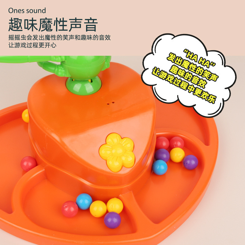 Divertido sonido de los mismos niños divertidos sonidos eléctricos agitando la fiesta de los insectos juegos de mesa multijugador agitando juguetes de lucha contra los insectos
