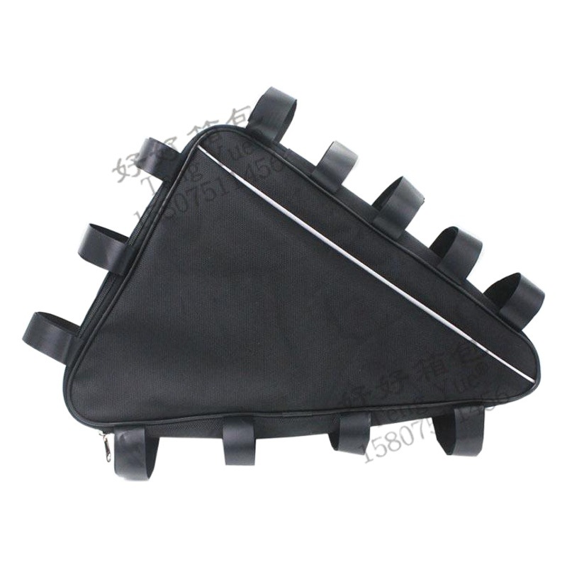 693 Vehicle Bag Cycling Bicycle Triangular Bag Fixed Tool Bag Saddle Front Beam Storage Bag Customized
