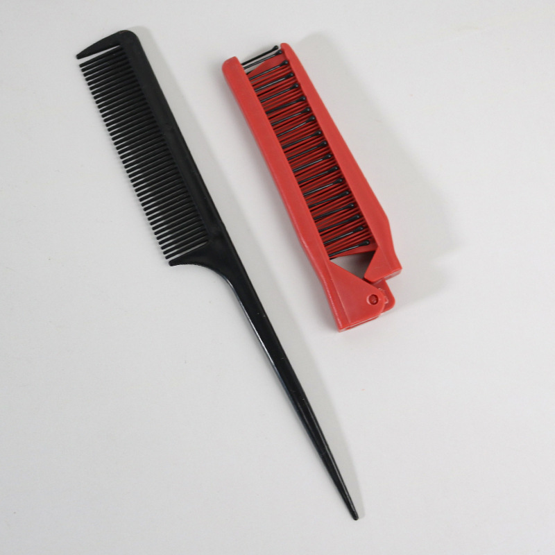 Peine plegable para niños, trenzado de patrones para bebés y niñas, sin dañar el cabello