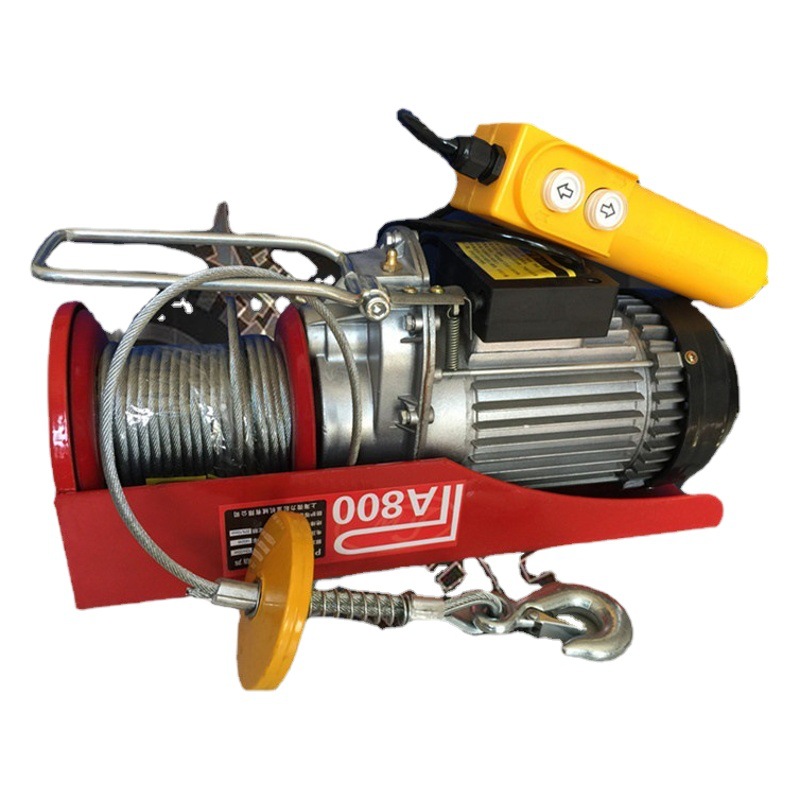 Miniatura eléctrica cinturón de calabazas coche deportivo polipasto eléctrico 220V/PA200-PA1000 hogar grúa