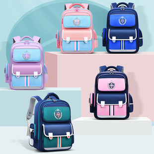 Factory in stock new schoolbag for primary school students 1~6 grade unisex fashion burden relief backpack