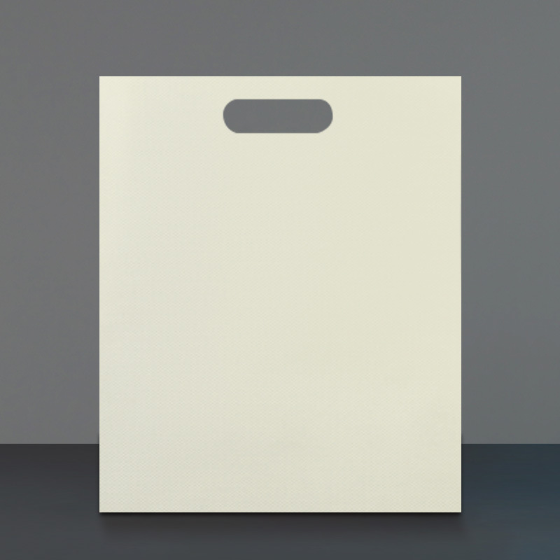 Inventario en blanco no tejido bolsillo plano de compras ropa bolsas de mano publicidad impresa regalos bolsas de promoción logotipo personalizado