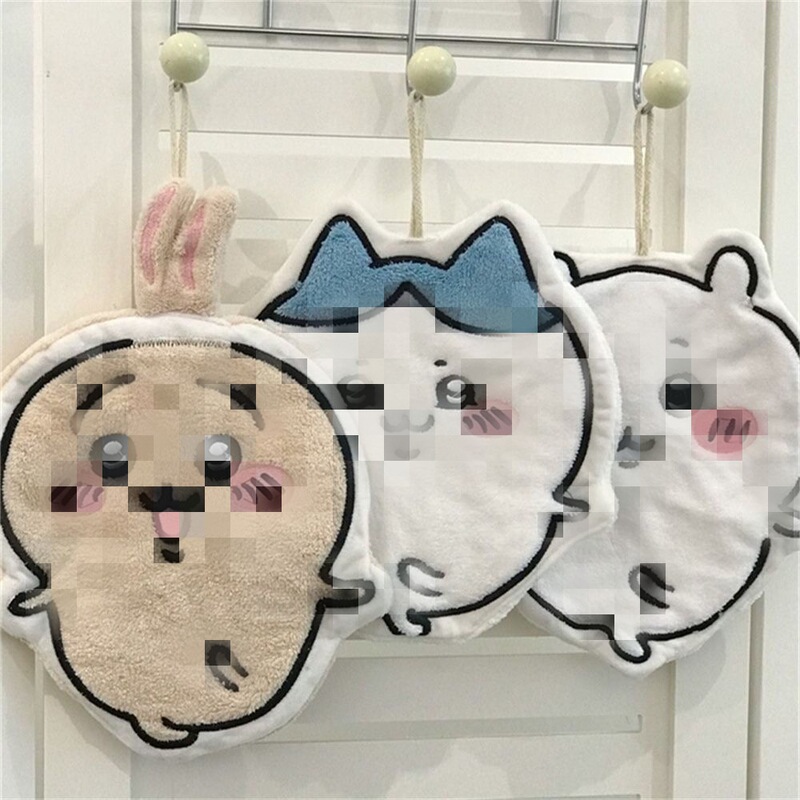 クロスボーダー漫画かわいいハンドタオル厚みのあるコーラルベルベット子供用ハンカチ糸くずの出ない吸収性キッチン雑巾|undefined