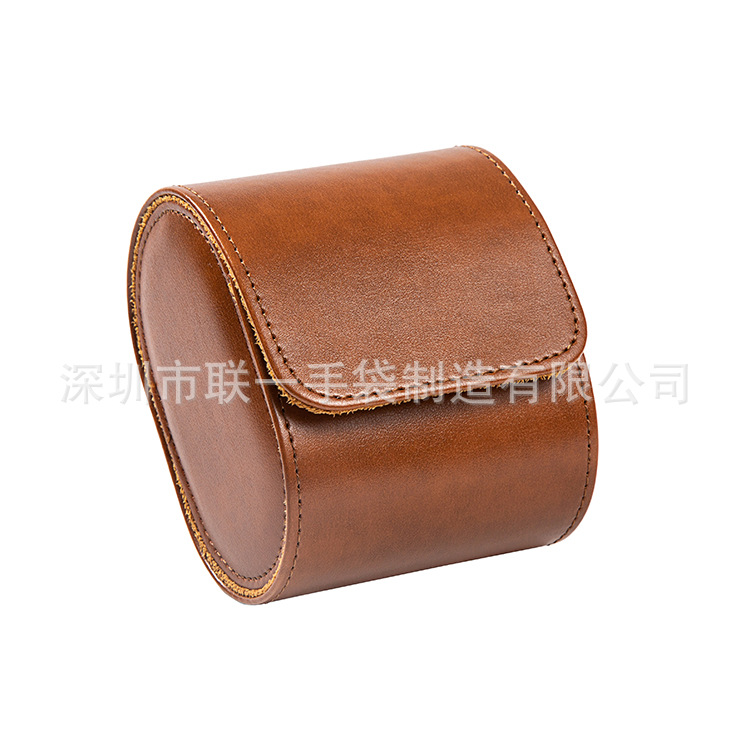 Spot High-End Watch Storage Box 1 2 3 Travel Home Watch Box Mechanical Watch Protective Leather Watch Bag