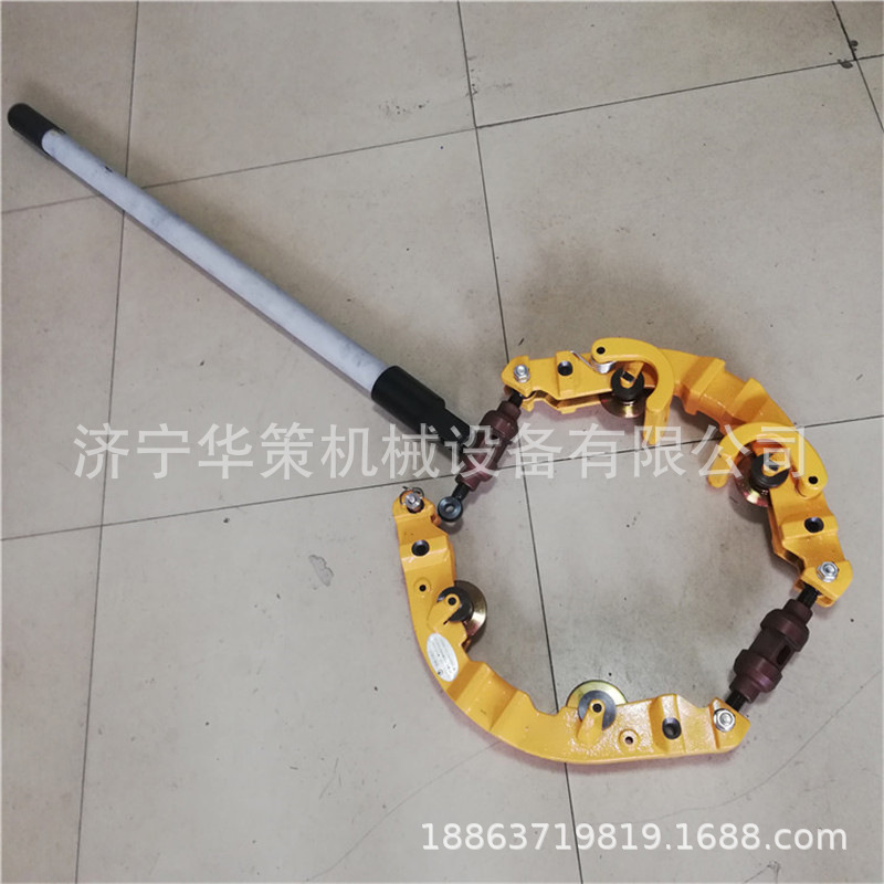 14寸手动铰接式割刀 消防管镀锌钢管切割机 旋转式无火花冷切管机
