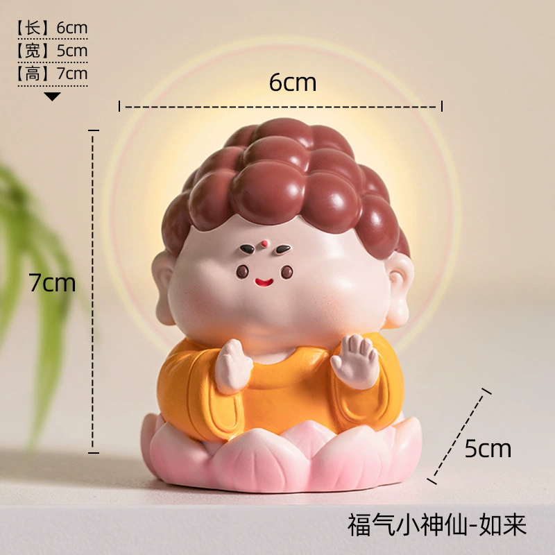 Креативный мультяшный браслет с одной бусиной для офиса,Table doll, чай Тегуаньинь для мужчин и женщин, подарок на день рождения