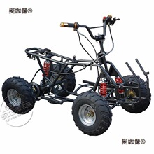 四轮沙滩车摩托车车架总成汽油车架带前转向后桥麦太保麦太保