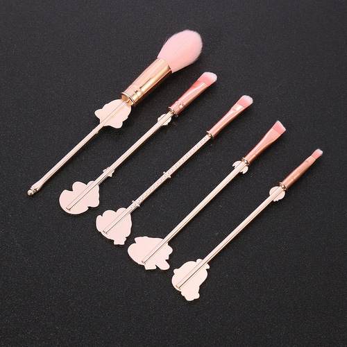 Cross-border new arrival Kirby-themed makeup brushes and figurine toys, Nintendo game peripherals