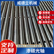 渗碳光轴镀铬棒硬轴活塞杆直线导轨圆棒圆柱精密不锈钢传动轴