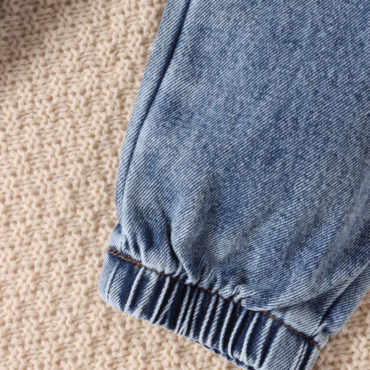 Pantaloni a maniche lunghe nuovi e caldi in vendita per ragazze autunno e inverno 2024 + borsa in denim carina alla moda_voghion.com