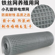 热镀锌铁丝网围栏网养殖养鸡网钢丝网围栏建筑网防护网网格铁丝网