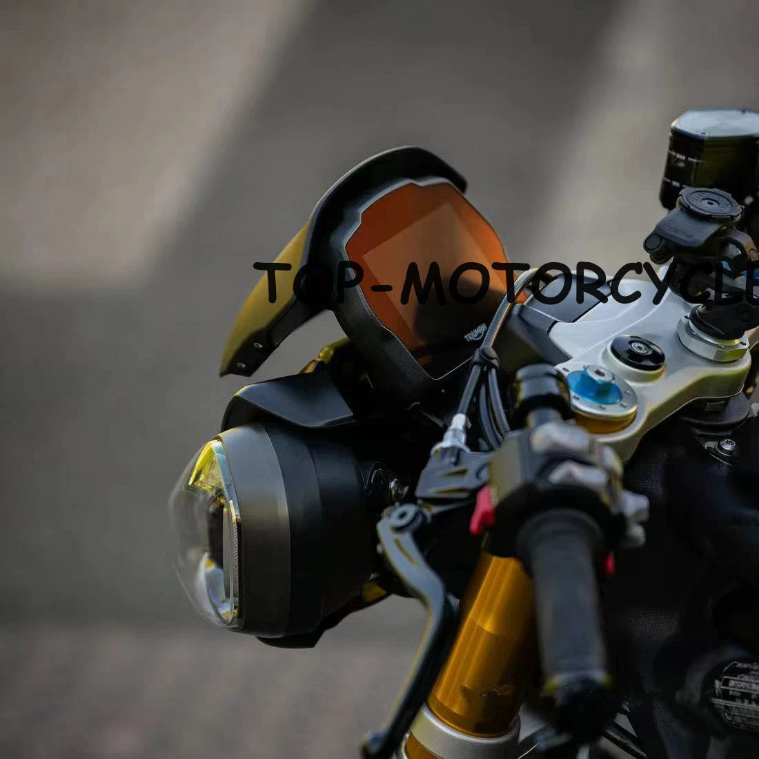 Suitable for Triumph Speed Triple 1200Rs/Rx Motorcycle Front Windshield Accessories Modified Windscreen Cover