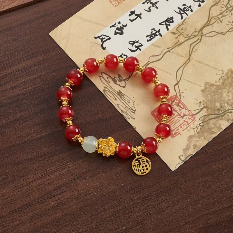 【源头工厂】摆摊热销批发手串夜市庙会手串琉璃手饰新中式手链|undefined