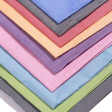 细条纹涤纶布料圆点印花面料印花布小圆点一件代发印花里布轻盈