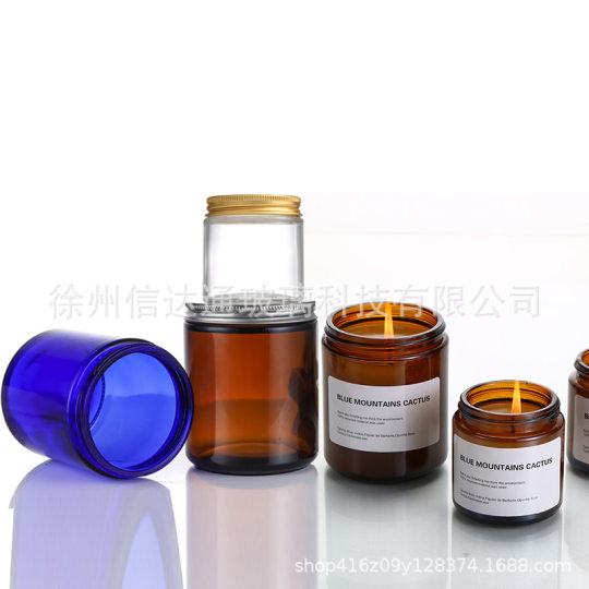 茶色膏霜瓶空瓶玻璃面霜瓶棕色眼霜瓶便携化妆品小样分装瓶批发