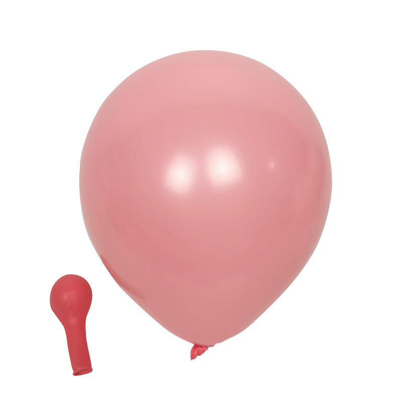 10寸2.2g网红马卡龙乳胶气球糖果色百天派对周岁生日装饰布置气球