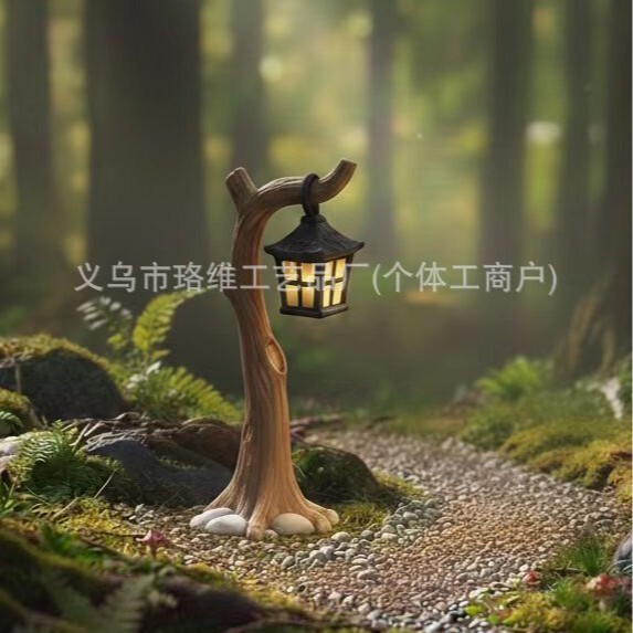 New cross-border 3D printed holiday tree branch lights, micro-landscape decorative items, handmade hobby decorations New cross-border 3D printed holiday tree branch lights, micro-landscape decorative items, handmade hobby decorations