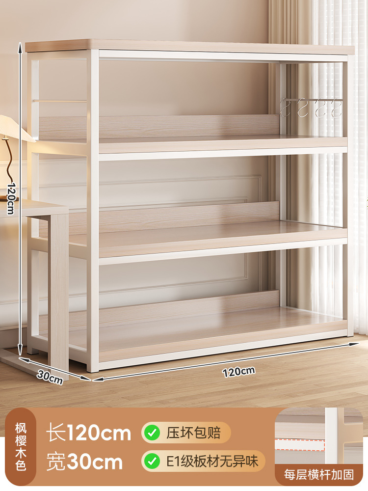 Estante de piso estante contra la pared estante de alquiler multicapa gabinete estrecho estante de almacenamiento estante de hogar estante de exhibición en línea junto al escritorio