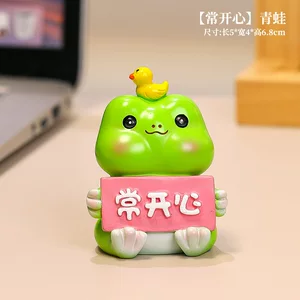情绪稳定正版莫生气家居摆件治愈系解压女生办公桌公仔网红小动物