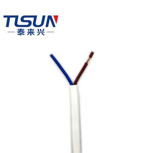 �S��ֱ�N VDE�˾� H05VVH2-F 2*1.0mm&sup2; ��ƽ�� �͜�70��