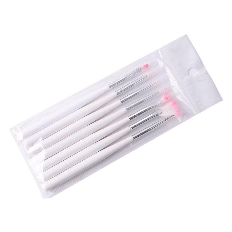 Pintura de uñas cepillo traje herramientas de uñas tallado pluma cepillo de uñas dibujo pluma gancho pluma ventilador pluma personalización