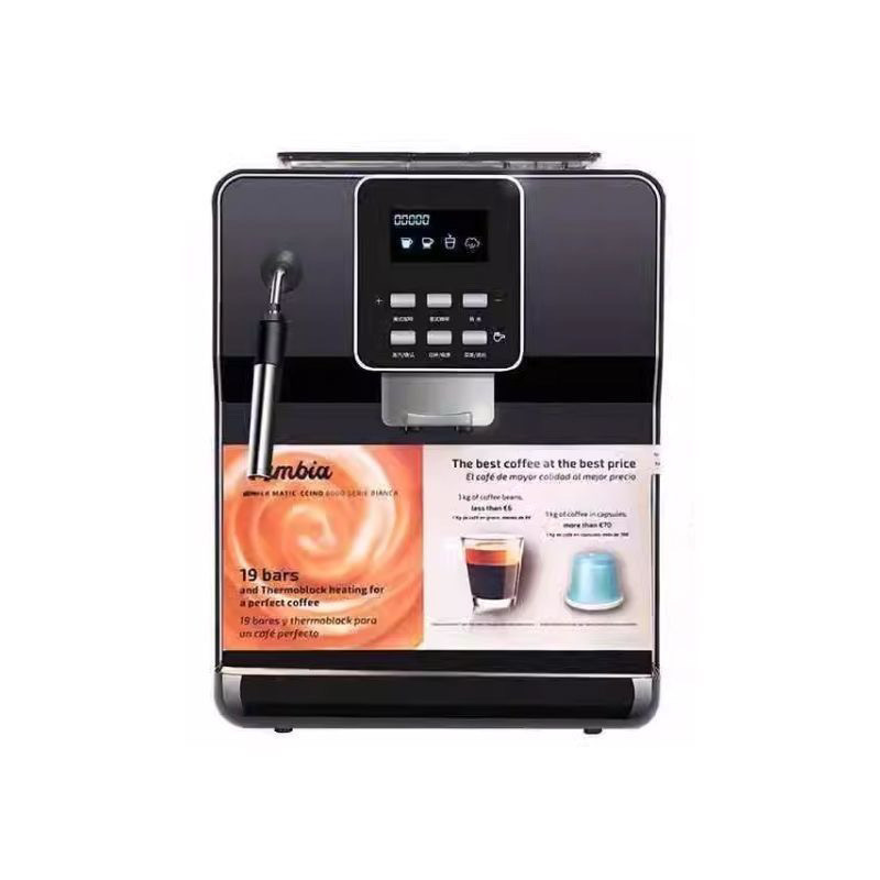 Luma Pb Fully Automatic Coffee Machine Commercial Home Hotel Commercial Italian Office Grinding All-In-One Machine Electrical Appliance