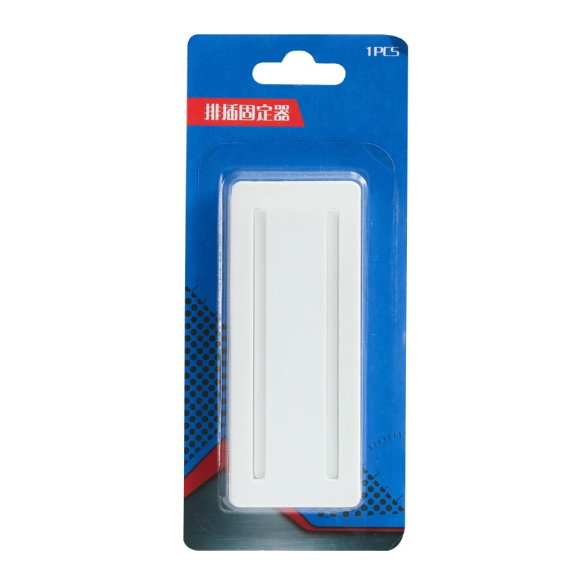 Plug-in cable board fixer, street stall free insertion storage, wall socket, wall-mounted router fixer