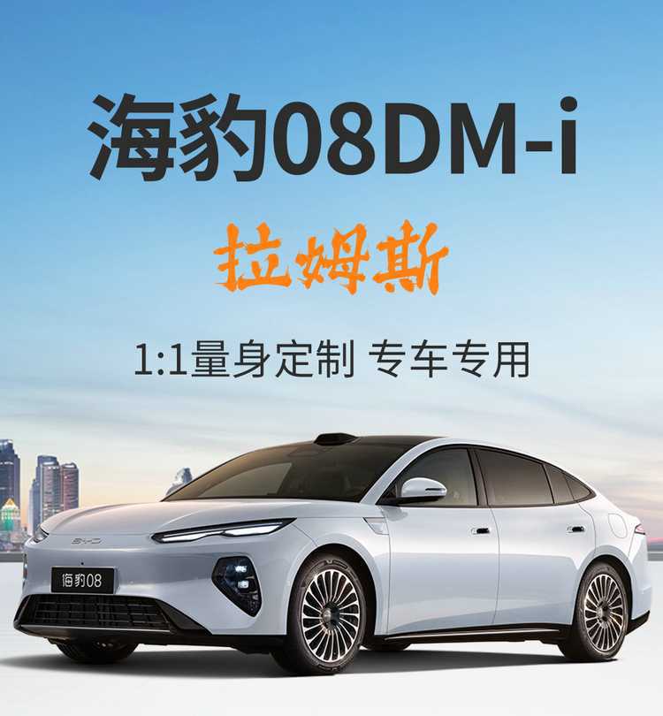 26 BYD Seal 08DM-i seat covers, full-coverage Rams-style seat covers, breathable car accessories, seat cushions