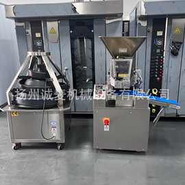 面团分块生产线 1粒2粒3粒4粒面团滚圆机 面团连续分割滚圆设备